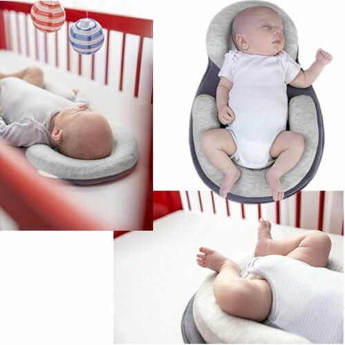Baby Anti-rollover Mattress Pillow Toddler Sleep Positioning Pad Cotton Pillow B