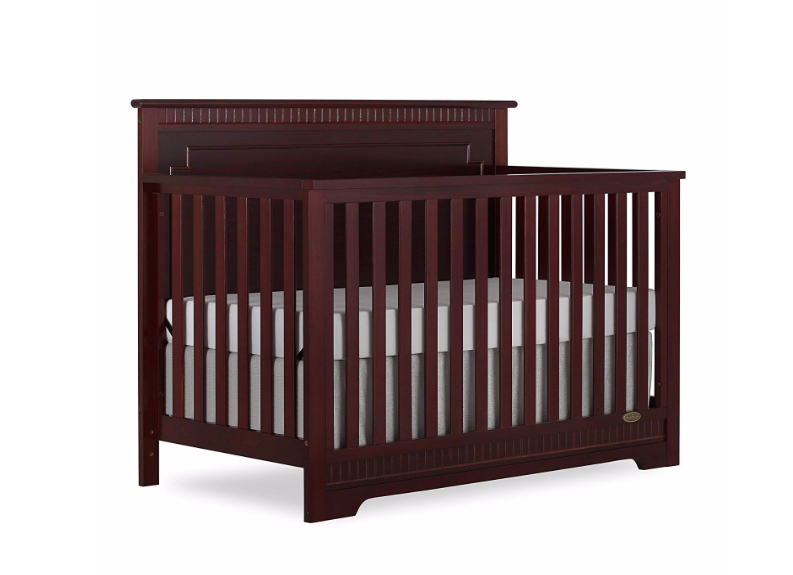 Dream On Me Morgan 5 in 1 Convertible Crib - Espresso