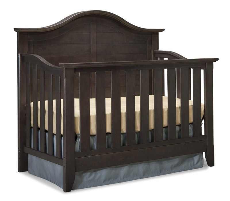 Thomasville Kids Southern Dunes Lifestyle 4-in-1 Convertible Crib, Espresso, Eas