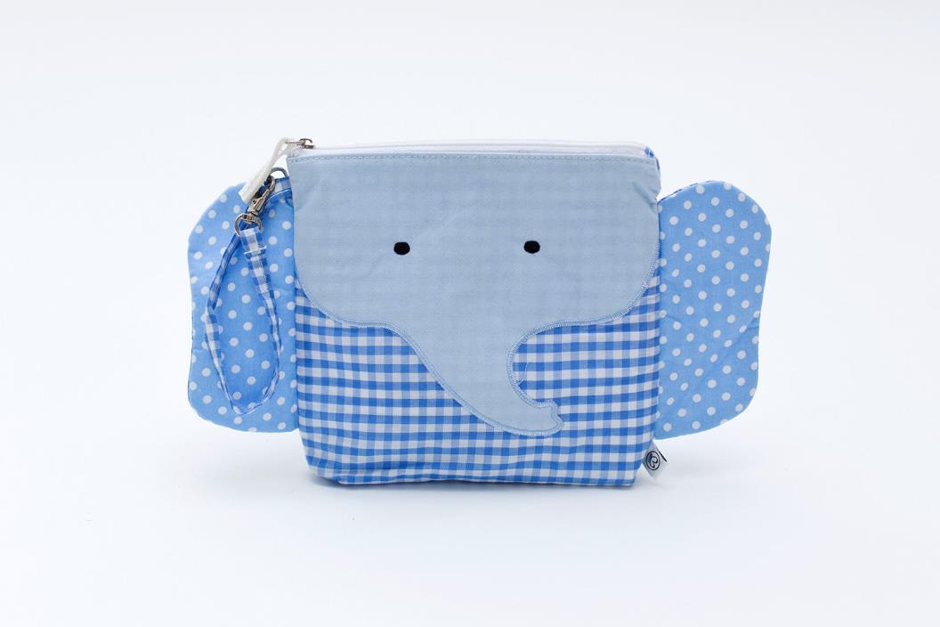 Charlie Elephant Children’s On-the-Go Snack Bag-So Cute-Washable,Reusable