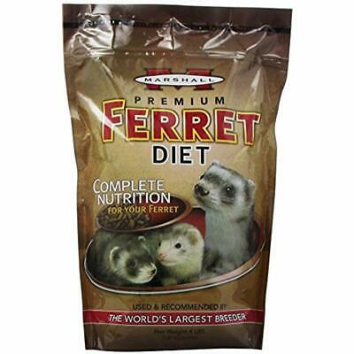 Marshall Premium Ferret Diet, 4-Pound Bag Dry Pet Food Supplies