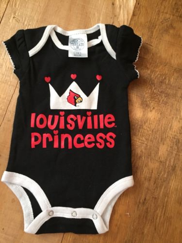 Louisville Princess One Piece Baby Size 0-3 Months NWOT