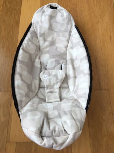 Mamaroo 4moms Baby Swing Seat Cover Grey White Neutral