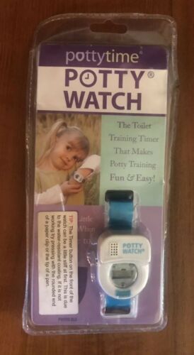 Potty Time Toddler Potty Watch Toilet Training Aid ~ Blue
