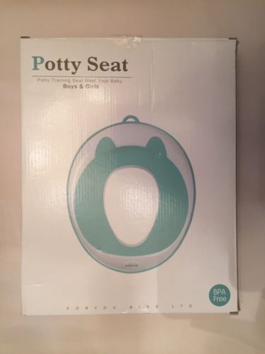 Meetbaby Plastic Potty Training Seat Cover - Green - New