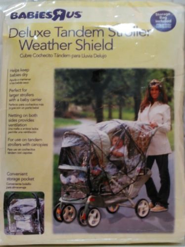 Especially for Baby Tandem Stroller Rain Cover