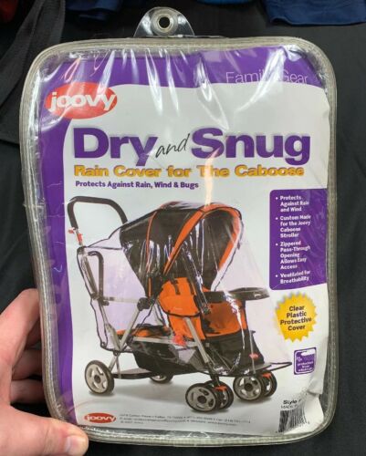 Joovy Dry and Snug Rain Cover For Strollers New In The Bag