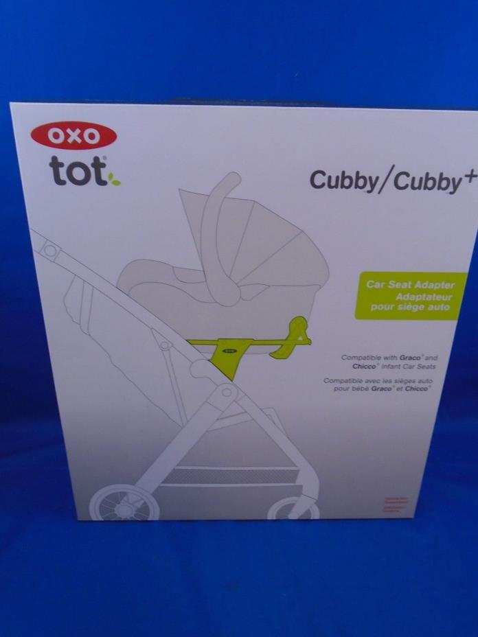 OXO Tot Cubby Stroller Car Seat Adaptor, Graco/Chicco Brand New