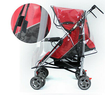 Universal Waterproof Rain Cover Wind Dust Shield Baby Strollers Pushchairs USA