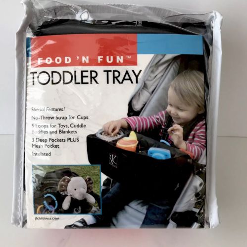 Food 'N Fun Stroller Snack Tray, Black J. L. Childress