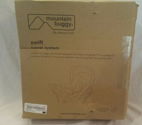 Mountain Buggy Swift Travel system Carseat to Stroller Graco SnugRide 32