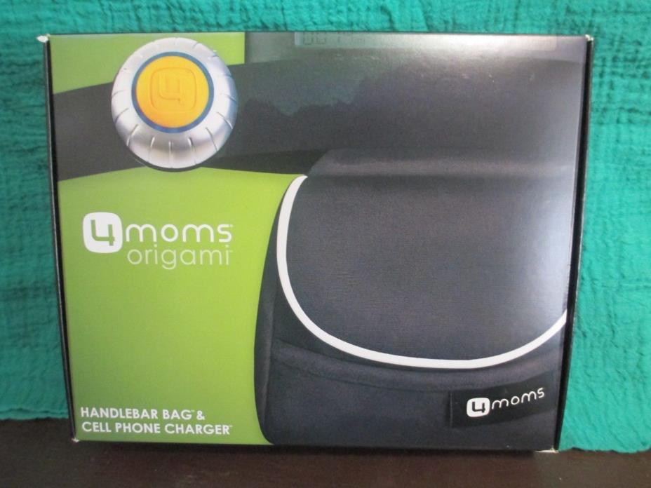 NEW 4MOMS Origami Stroller HANDLEBAR BAG & CELL PHONE CHARGER NEW IN BOX