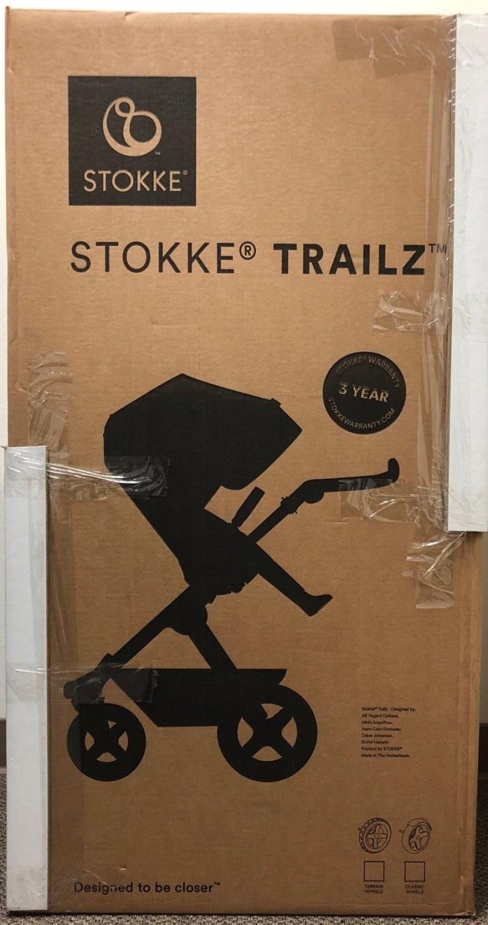 Stokke Trailz All-Terrain Compact Fold Baby Stroller - 4 COLOR CHOICE NEW