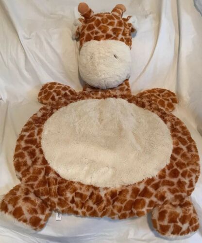 Bestever Baby Plush Giraffe Baby Play Mat Cuddle Rug Lovey Discontinued EUC