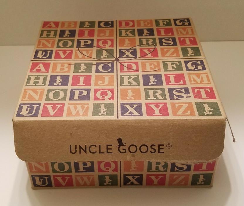 Uncle Goose Classic ABC Wooden Blocks Made in the USA