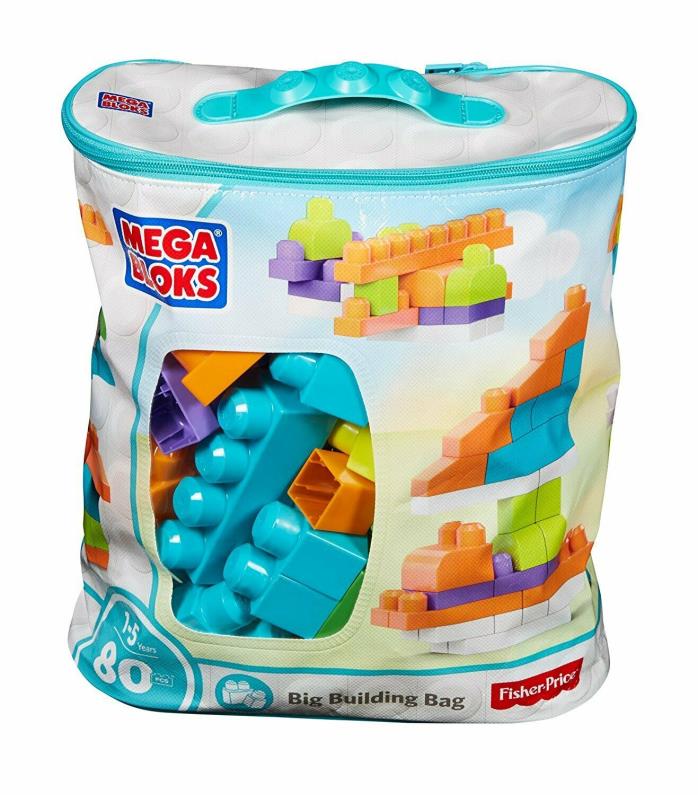 Mega Bloks 80-Piece Big Building Bag, Classic