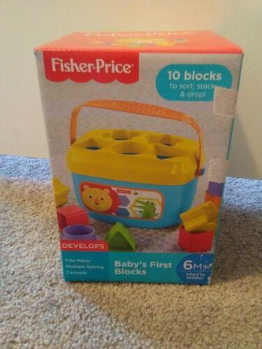 Fisher-Price Baby's First Blocks - NEW