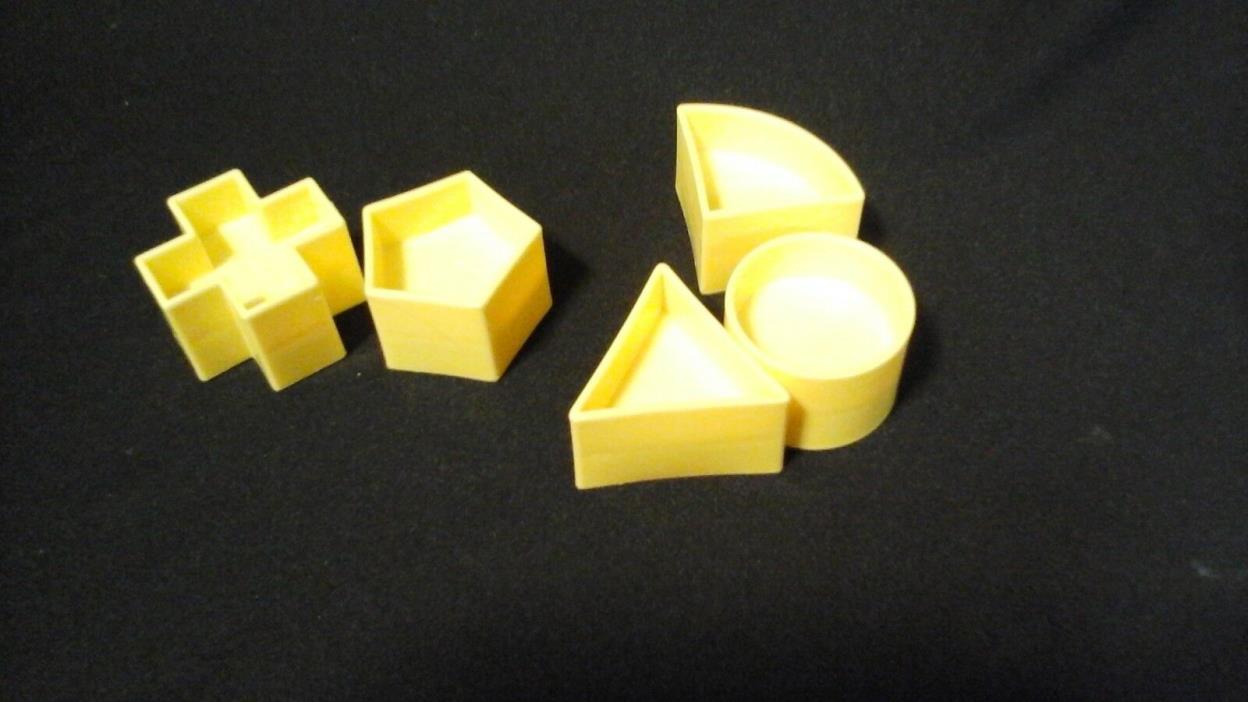 Tupperware Shape Sorter Replacement Shapes