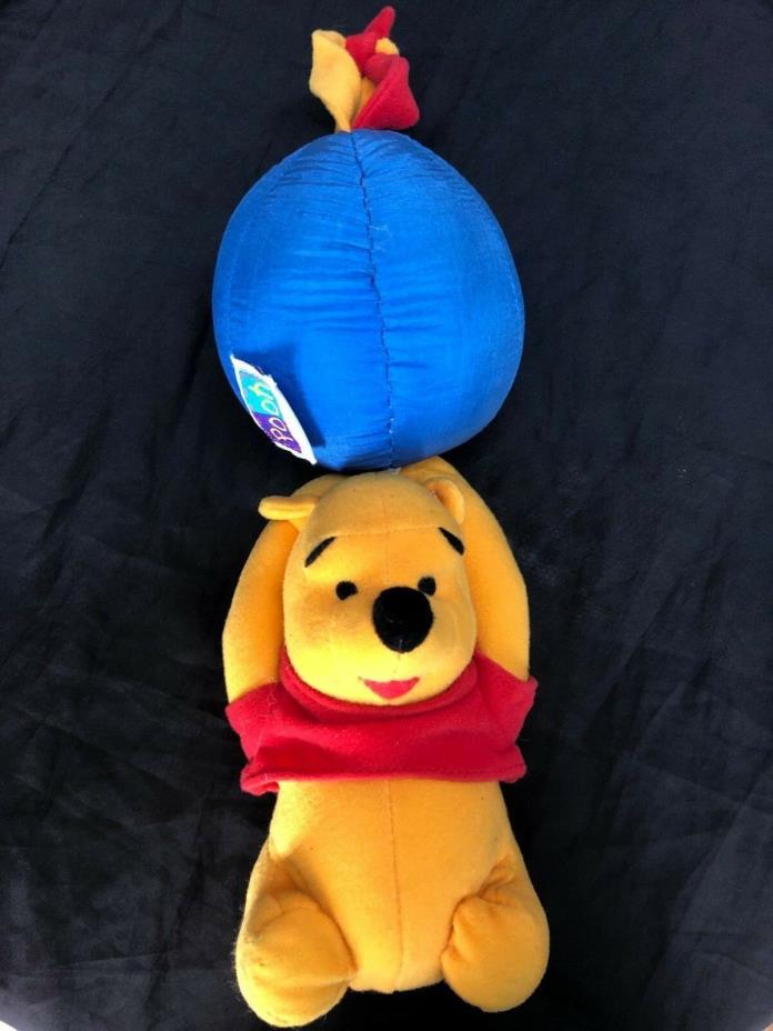 WINNIE THE POOH Balloon First Years DISNEY Musical Pull Plush Toy Lullaby Music