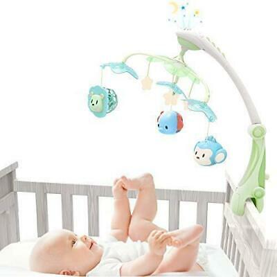 Musical Soothing Melodies Baby Crib Mobile Star Projector Nursery Function Sound