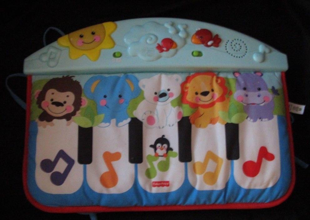 Baby Musical Fisher Price Kick & Play Piano Crib Activity Center Toy Lights #2