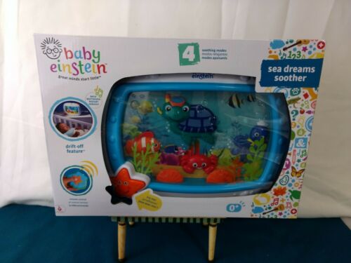 Baby Einstein Sea Dreams Soother Crib Light 4 Modes with Remote - New