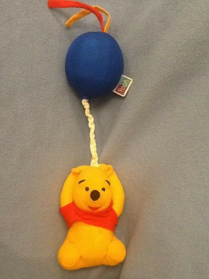 The First Years Disney Winnie the Pooh Plush Pull Down Musicial Crib Toy