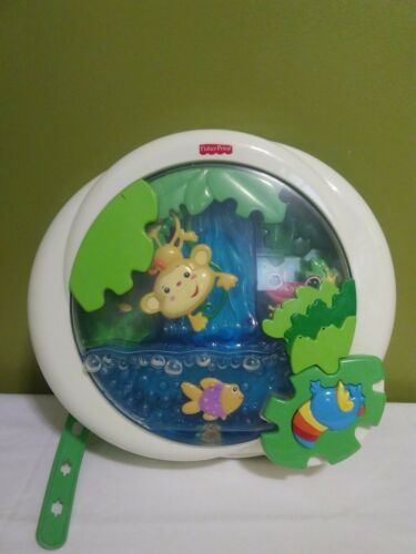 Fisher-Price Rainforest Waterfall Peek-a-Boo Baby Musical Soother Crib