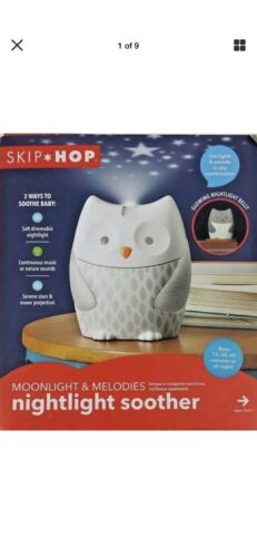 Skip Hop Moonlight & Melodies Nightlight Soother-Owl, Multi