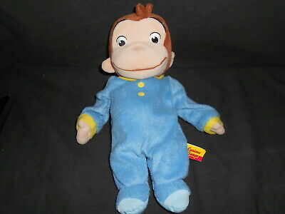 Play Along Toys Jakks Pacific Plush Curious George Musical & Light-Up Crib Toy