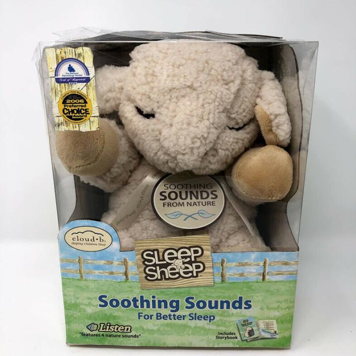 New Cloud B Sleep Sheep Plays Soothing Nature Sounds For Better Sleep