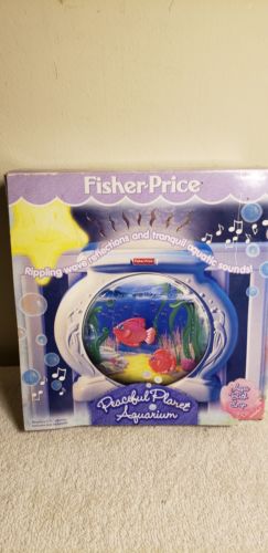 Vintage Fisher Price Peaceful Planet Aquarium (New in Original Box)