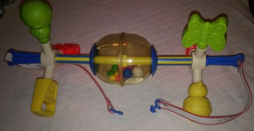 Vintage 1973 Fisher Price Baby Crib Playpen Activity Gym Toy