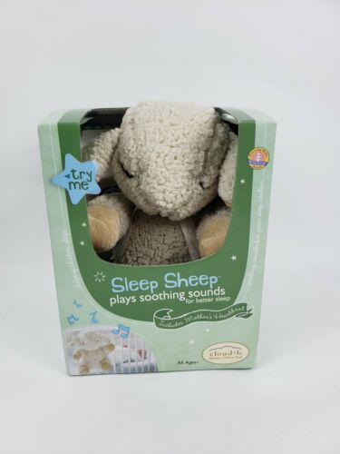 Cloud B Sleep Sheep Plush Soft Stuffed Animal Nursery Night NEW in BOX