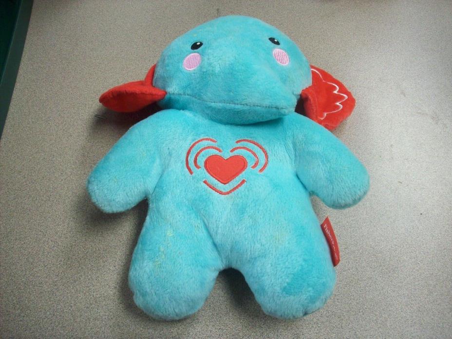 Fisher-Price Calming Vibrations Elephant Cuddle Soother Plush(Blue).