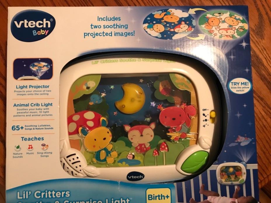 VTech Soothe & Surprise Light Crib Toy Lights and Sounds Music Projection
