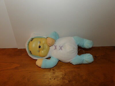 VHTF 2005 Disney Fisher Price GLOW Winnie the Pooh MUSICAL Glo Worm plush (*73)