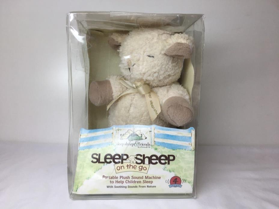 SLEEP SHEEP ON THE GO Cloud B with 4 Nature Sounds NEW IN BOX