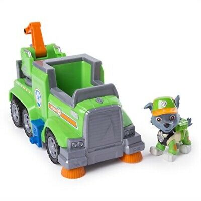 PAW Patrol Rocky's Ultimate Rescue Recycling Truck with Moving Crane & Flip-Ope