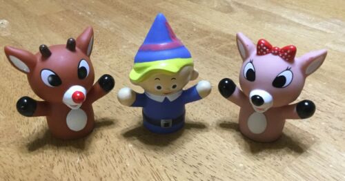 Rudolph The Red Nosed Reindeer Christmas Finger Puppets (3) Rashti & Rashti