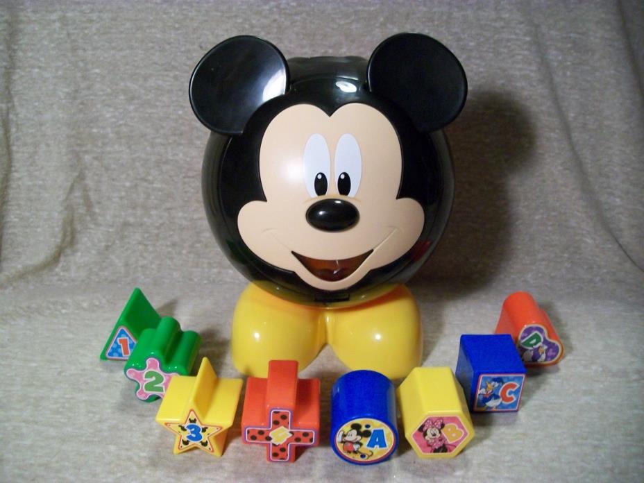 Disney Talking Mickey Mouse Clubhouse Shape Sorter Sorting Toy