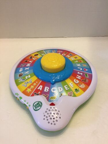 Leapfrog Alphazoo Spinner ABC Alphabet Letter  Spin Baby Toy Educational