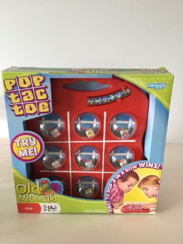 NIB Pop Tac Toe Game. Tara Toys. Age 3+