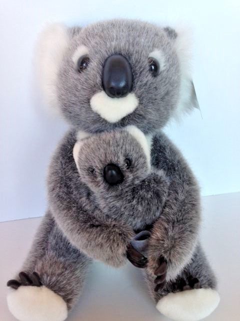 Plush toy TP Sydney Australia Momma Koala with Baby stuffed animals with hangtag