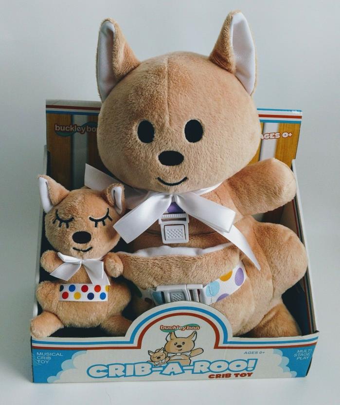 NEW Buckley Boo Crib-a-Roo Learning Developmental Baby Toy Plush Kangaroo 14