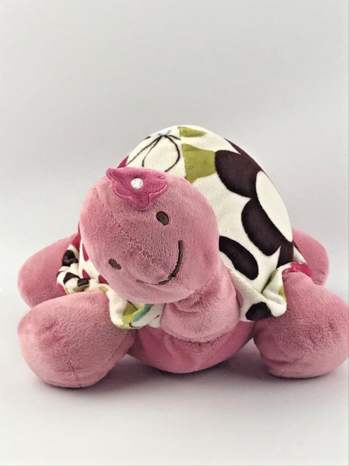 Cocalo Baby Turtle Plush Pink Once Upon A Pond Green Brown Stuffed Animal Toy