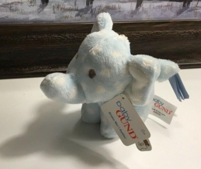 Gund Plush Baby Rattle Gund LOLLY GIRAFFE & FRIENDS Elephant Baby Rattle NEW NWT