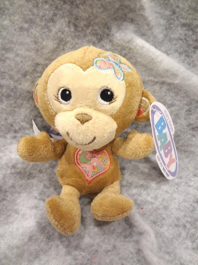 Mary Meyer Baby ~ Maddie Monkey Rattle 41300 ~ NEW with TAGS ~ FREE SHIPPING