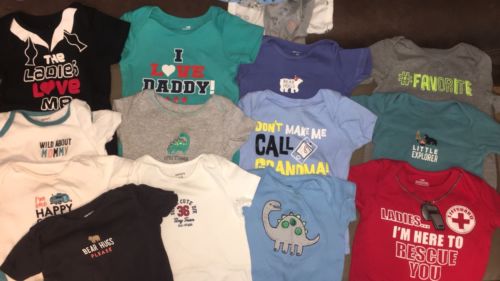 12 Month Onsie Lot (Boy)