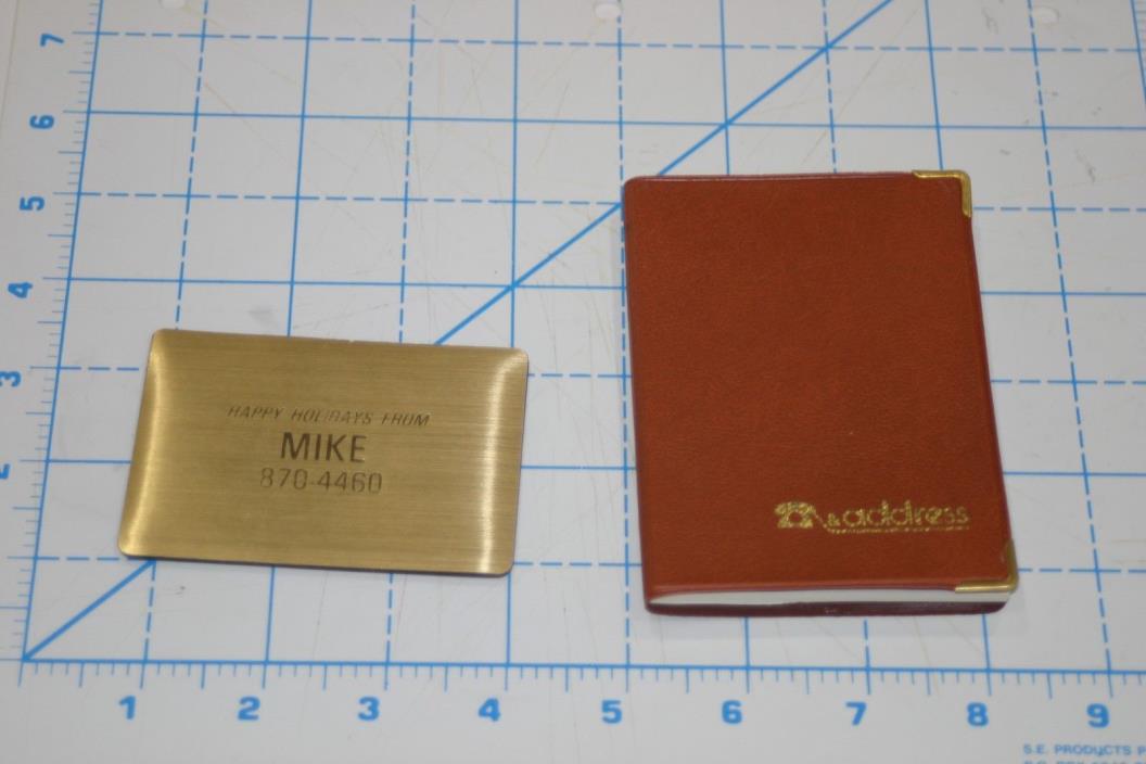 two  Small Address Book,